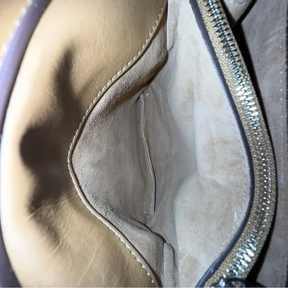 Tory Burch Charlie Shoulder Bag - Wren Brown - Picture 12 of 16